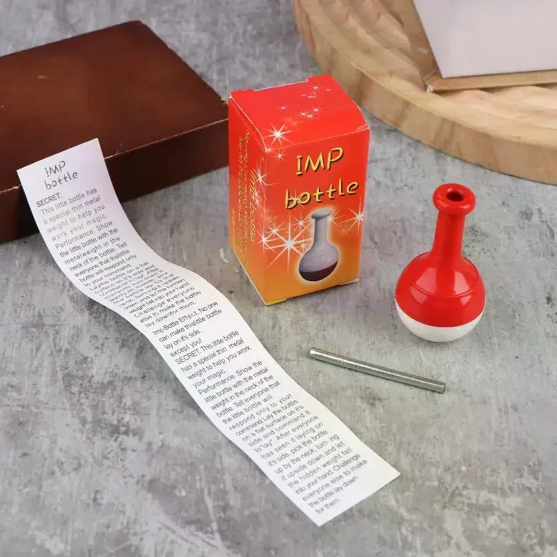 Imp زجاجة Mentalism الخدع السحرية بهلوان أوهام كلاسيكية للتحايل الدعائم السحرية عن قرب ملحقات ساحر الشارع