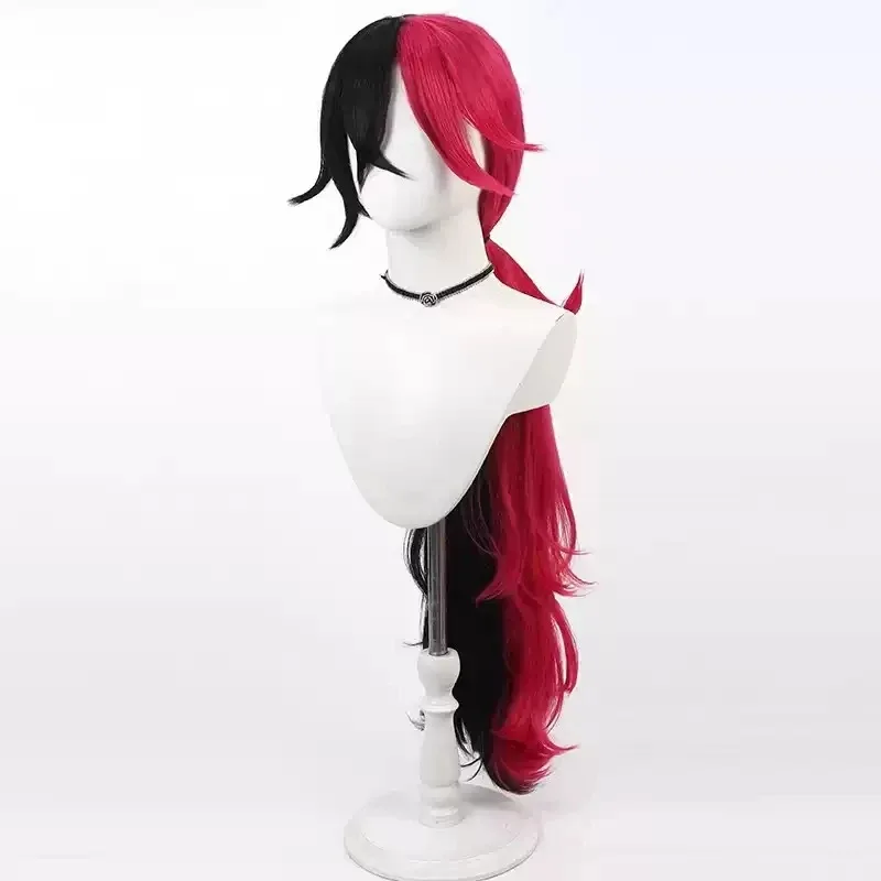 

2025 aaa Devil Butler с черным котом Lucas Thompscie Косплей Парик 100 см Длинные термостойкие синтетические волосы Хэллоуин Вечеринка Role P