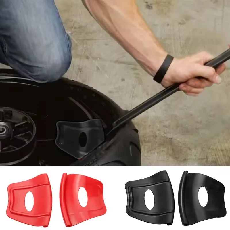 Motorcycle Tire Changer Rim Protector Tire Rim Protector Rim Guard Fit for ATV Four-wheel Motorcycle Dirt Bike Tire Installation view 2
