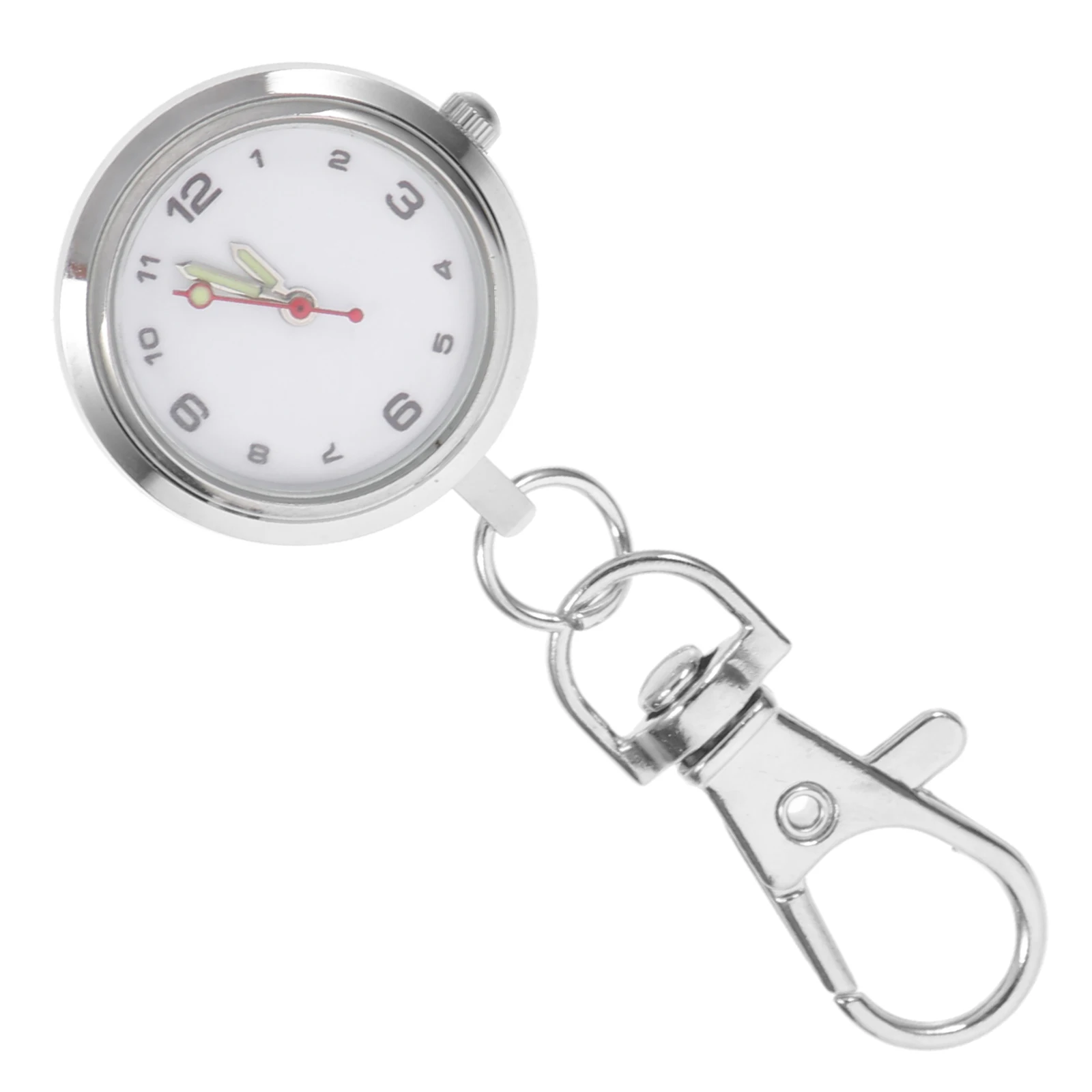 Карманные часы с большим циферблатом, брелок-указатель, часы для студентов, медсестер, детская мода, портативные подвесные часы из сплава
