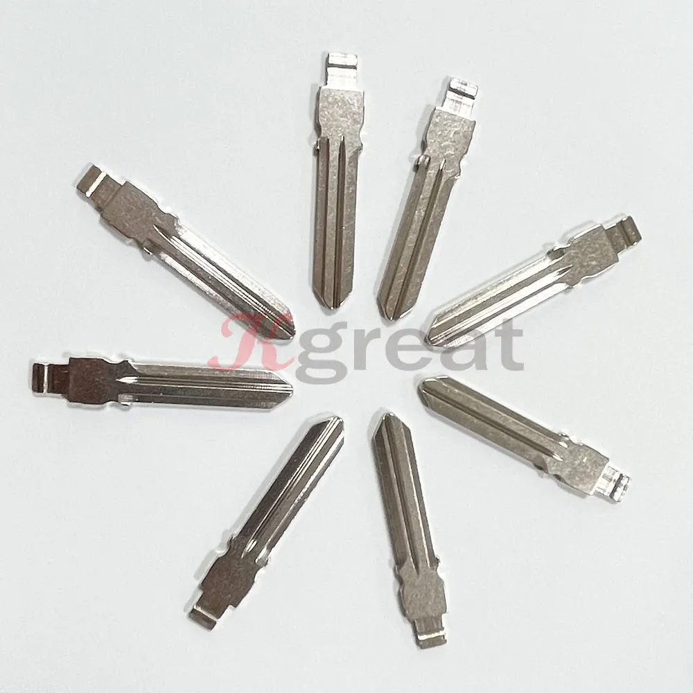 10pc HU179 KD Key Blade Uncut Flip Blank for Renault Megane Espace Laguna Duster Logan Dacia Sandero Fluence Kango Nissan Almera