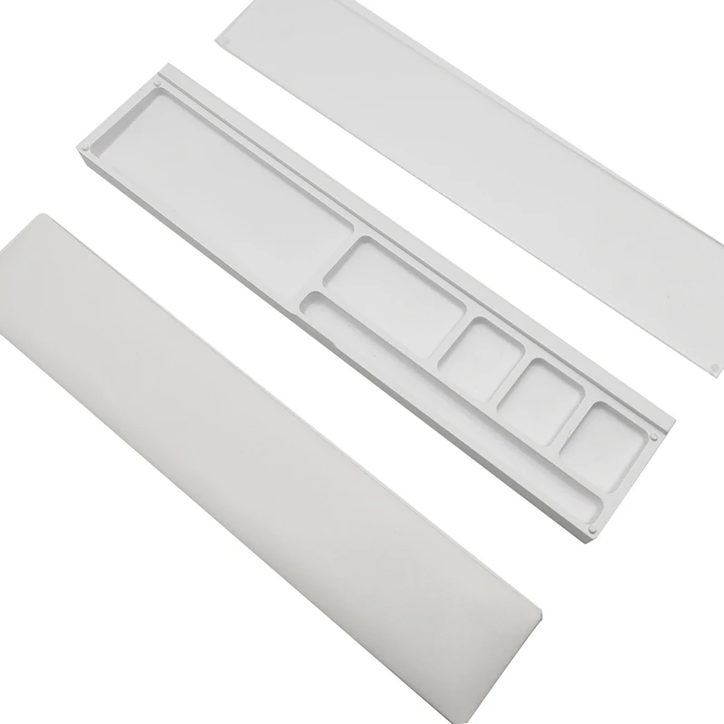 1 Parça Klavye Bilek Dinlenme Pedi Ergonomik Yumuşak Masaüstü Saklama Kutusu Öğrenciler Oyuncular Için Kolay Yazma Ağrı kesici B