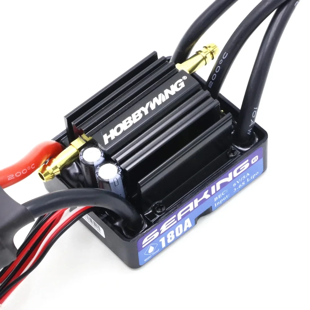 HobbyWing Sea King V3 180A BL Мотор ESC 6V/5A BEC для гоночной лодки с дистанционным управлением