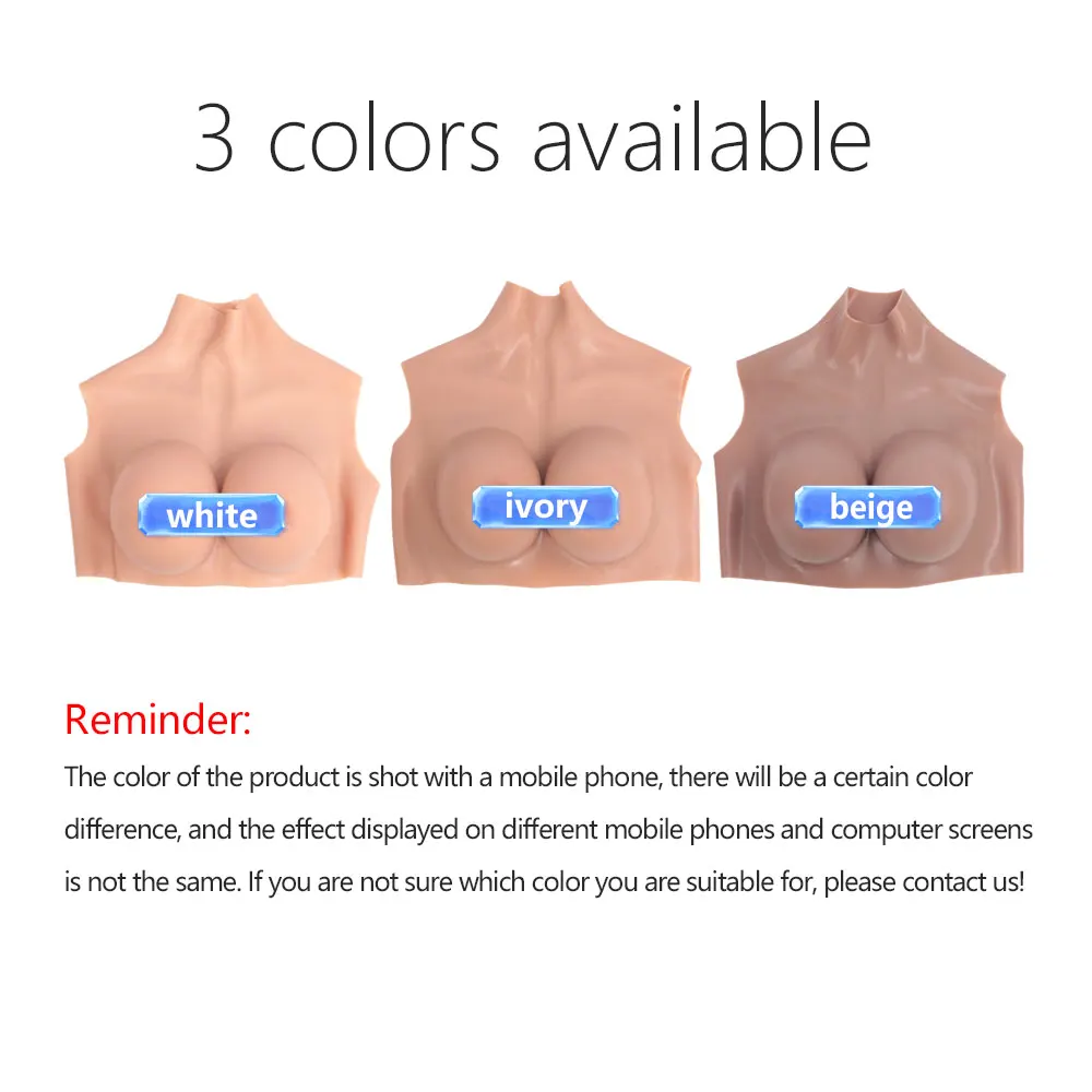 Artificial Silicone Breast Forms Plate Tits Fake Boobs Bodysuit Tetas For Crossdressing Cosplay Dragequeen Transgender Shemale