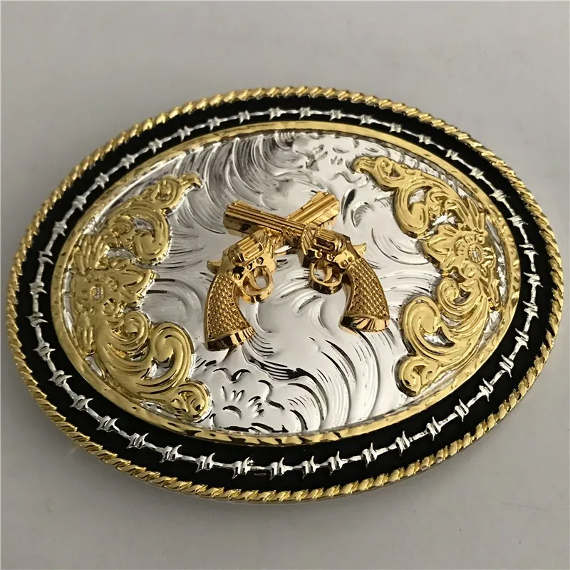 Western Belt Buckle for Men Vintage Cowboy Rodeo Belt Buckles for Man&Women