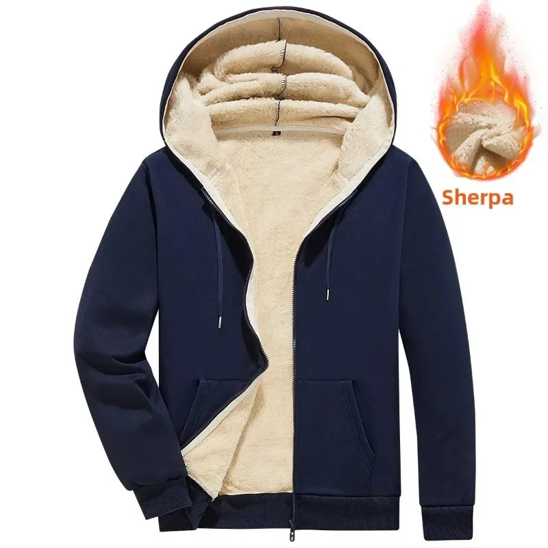 Chaqueta de lana cómoda y transpirable, chaqueta a prueba de viento con capucha a la moda, forro polar para invierno, deportes de ocio de alta calidad al aire libre