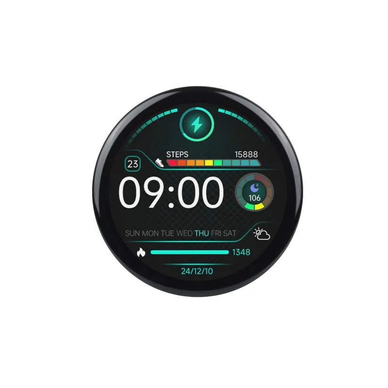 ESP32-S3 1.46inch Round Display Development Board, 412×412, Supports WiFi & Bluetooth, Accelerometer And Gyroscope Sensor