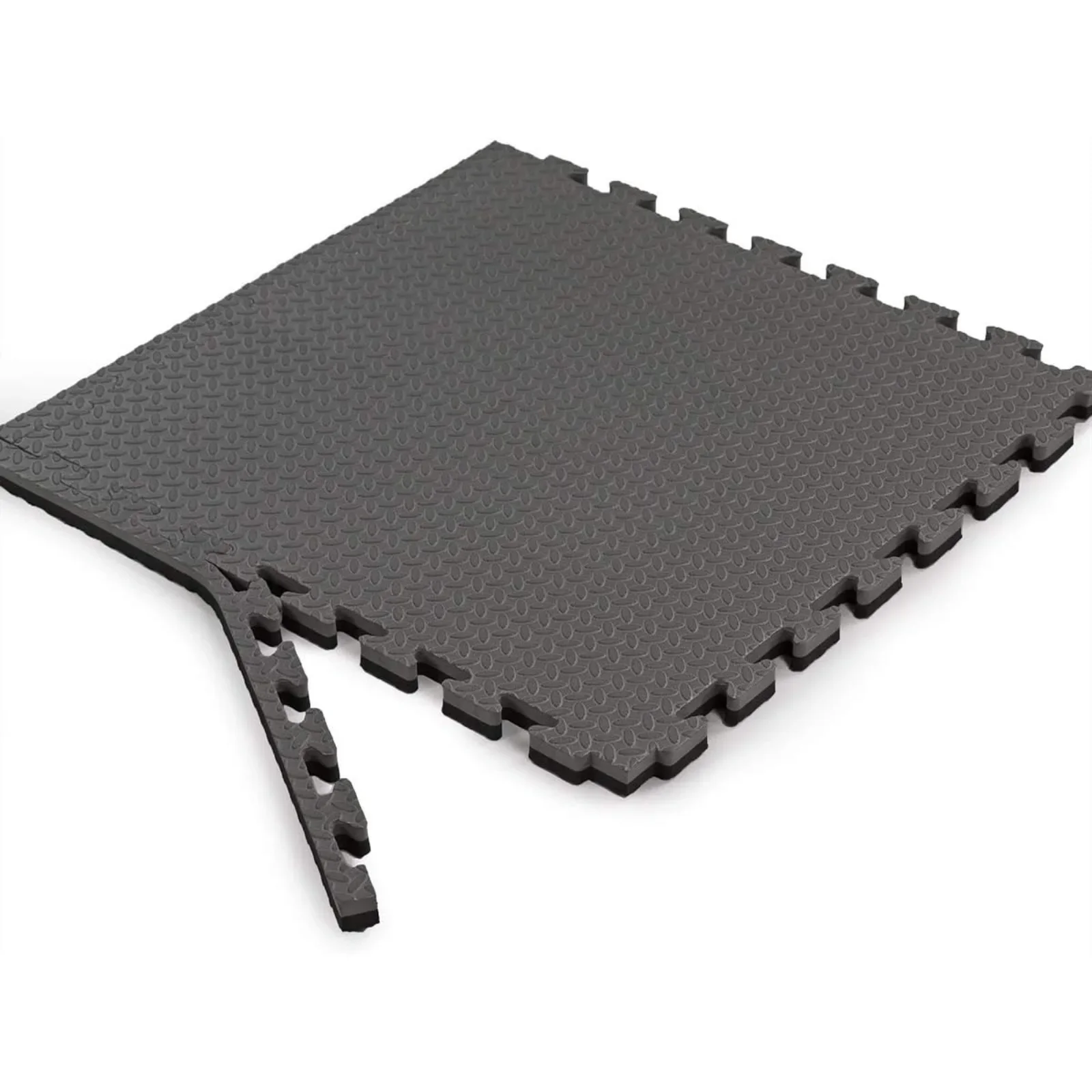 US  Extra Thick Interlocking Home Gym Foam Floor Mat Reversible Tiles (24