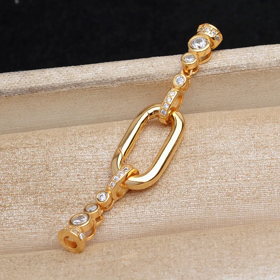 Wholesale Trendy 925 Sterling Silver Necklace Bracelet Clasps and Hooks Jewelry Accessory Parts Settings 3pcs/lot