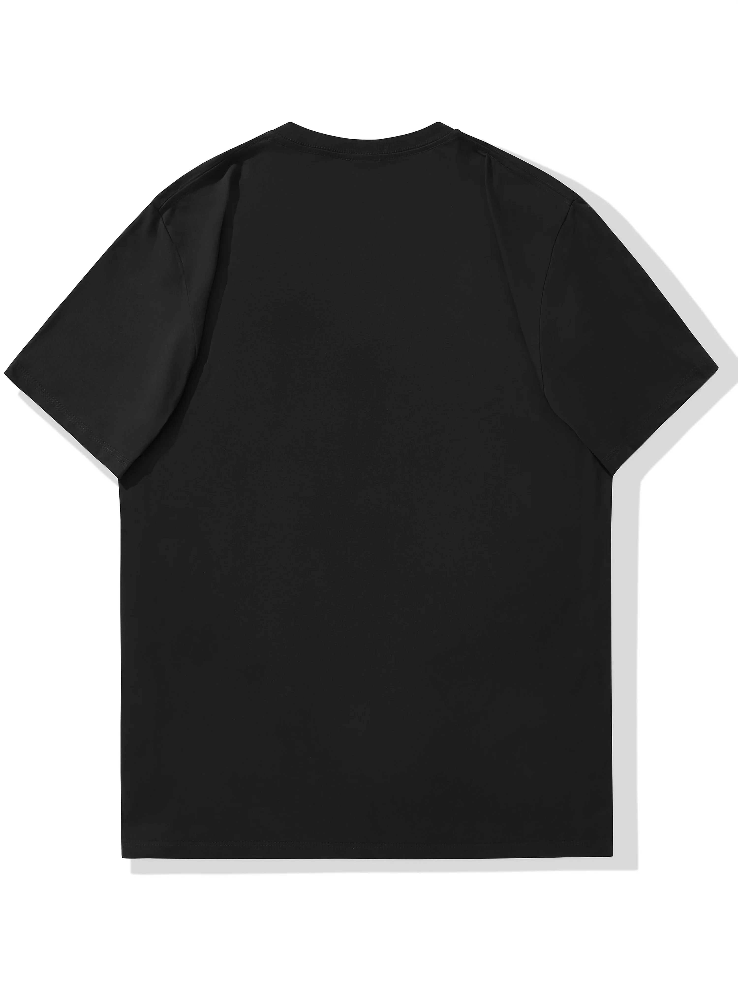 Shark Playing Guitar Graphic Tee Men's Summer Casual Crew Neck Short Sleeve T-Shirt