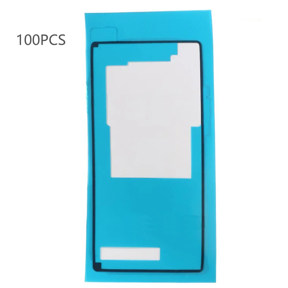 100pcs/lot For Sony Xperia Z3 D6603 D6643 D6653 D6616 Battery Back Door Cover Adhesive Sticker Glue