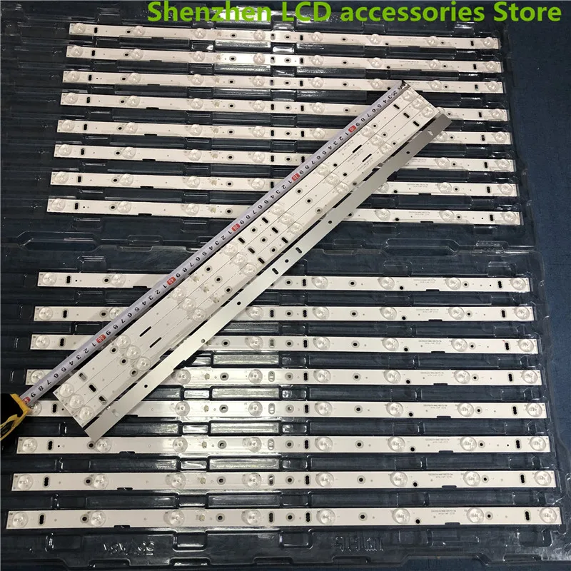 LED Backlight For LE32F50 LE32F33 Light Bar ZH32D08-ZC14F-01 1-315-316-33 303XH320031 aluminium 100%new