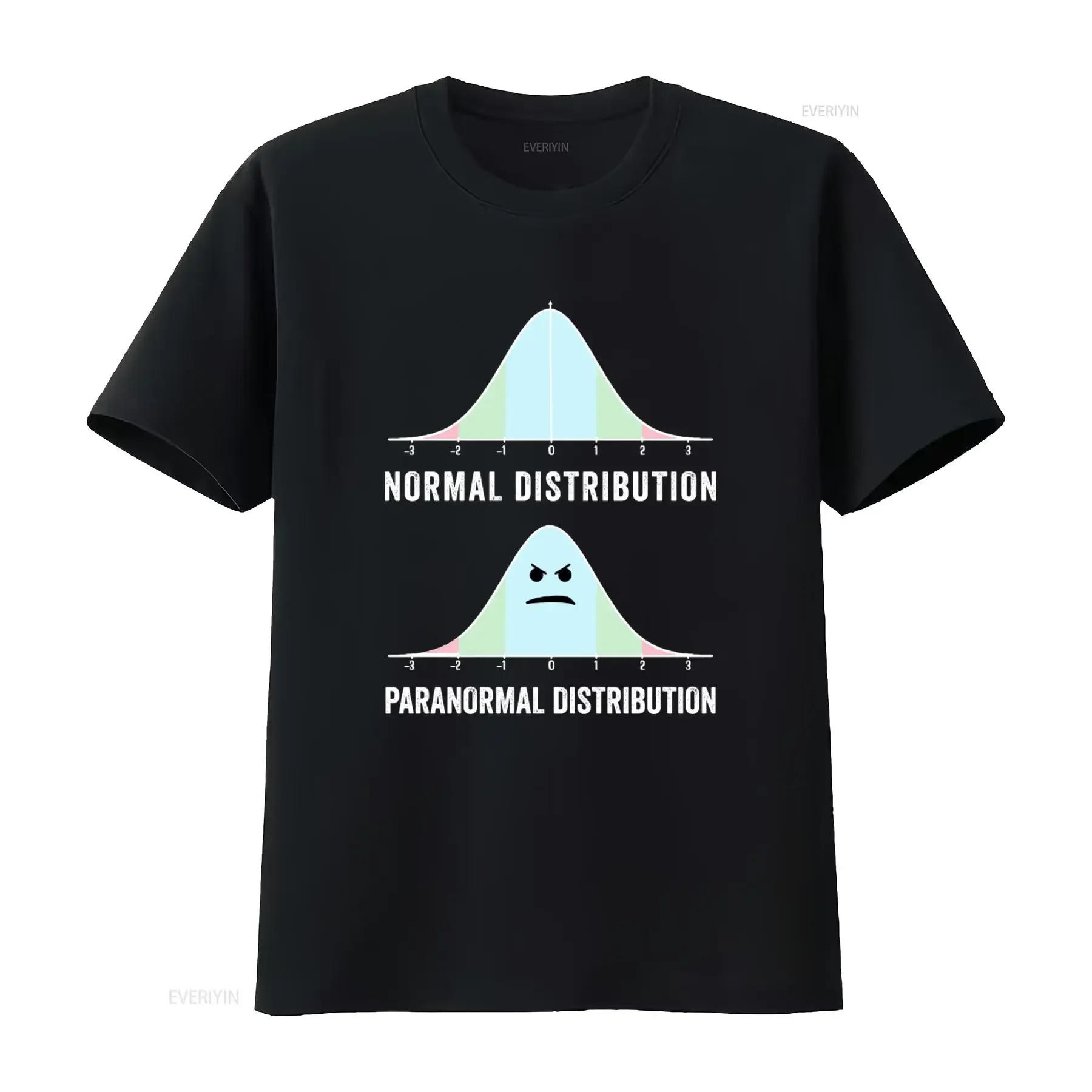 Camiseta divertida de Paranormal Distribution para geeks de matemáticas y ciencias, diseño vintage, lavada, cómoda, versátil para hombre