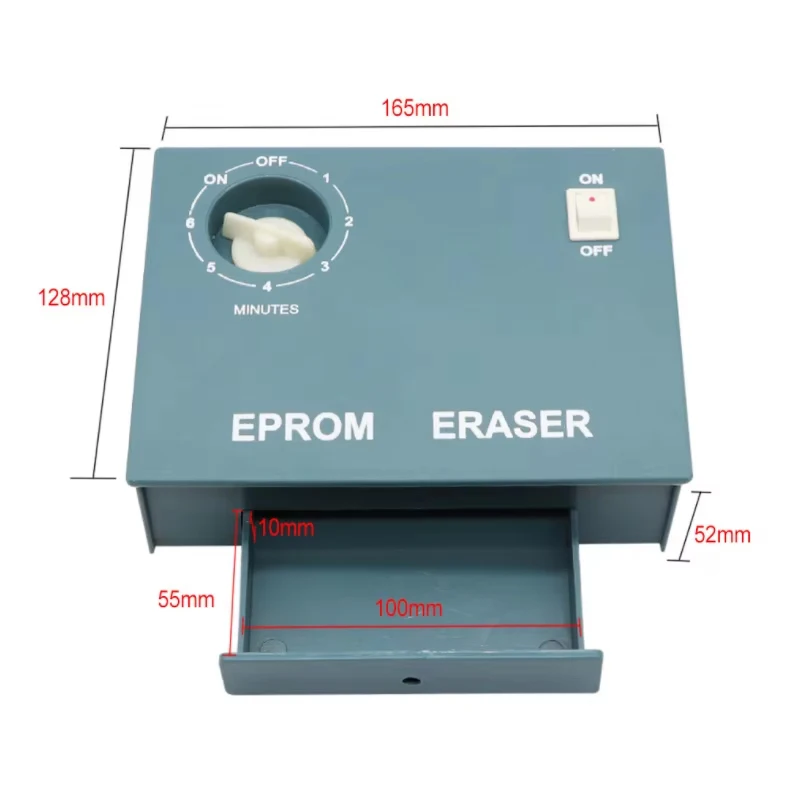 Imagem -06 - Eprom Eraser Ultraviolet Light Erasable Temporizador Chips Semicondutores Apagar Radiação Apagar Radiação Eprom Chips Dados 220v uv