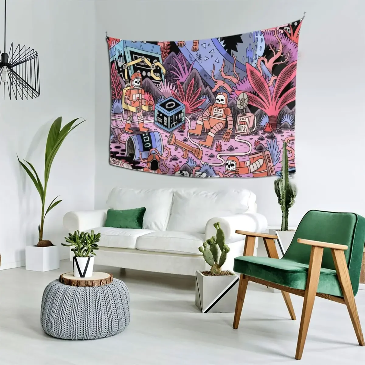 

Chaos Tapestry Home Decorations Room Aesthetic Decor Bathroom Decor Tapestry