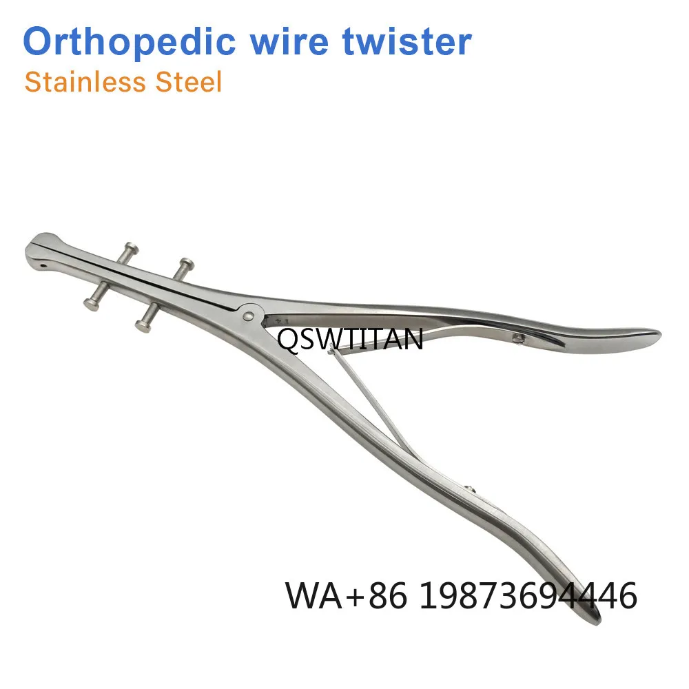 

Stainless Steel Orthopedic Wire Strapping Plier, Bone Wire Tightening Forceps