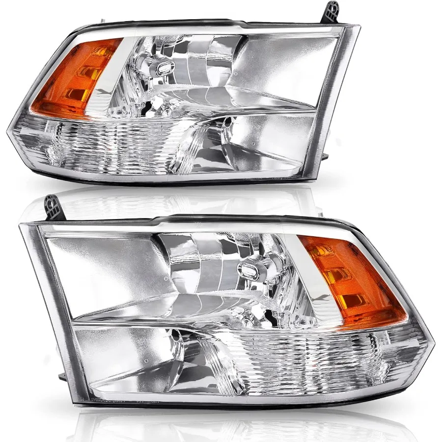 مجموعة مصابيح أمامية متوافقة مع 20092018 دودج رام 1500 20102018 دودج رام 2500 3500 20192022 رام 1500 شاحنات بيك اب كلاسيكية #1