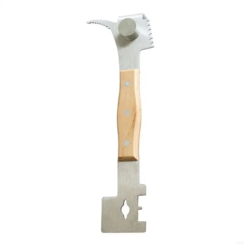 Convenient Beekeeper Tool Beekeeping Scraper with Handle Frame Lifter Beekeeping Supplies Efficient Beekeeper Accessory