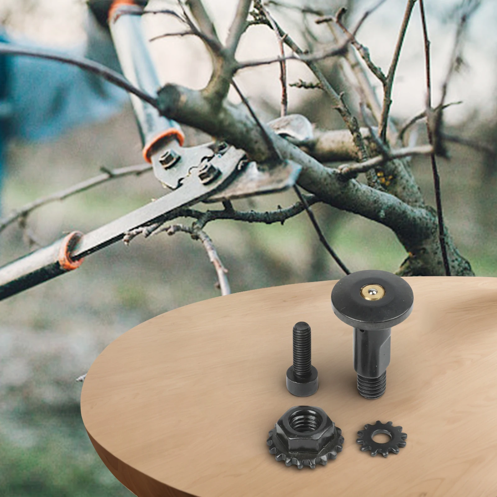 For Pruning Shears Pruner Cut Screws Bimetal Pruning Tools Pruning Tool Bimetal Material Center Shaft