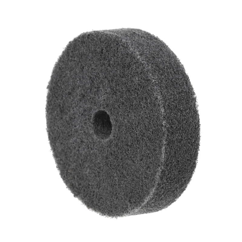 A2UD Nylon Fiber Buffing Wheel Abrasive Polish Grinding Iron Instrument 75*19*10mm