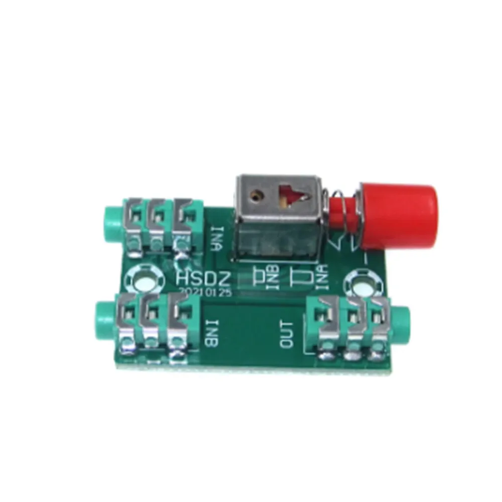 New Audio Switching Board 3.5mm A / B Audio Input Block Optional Select Output Type Module