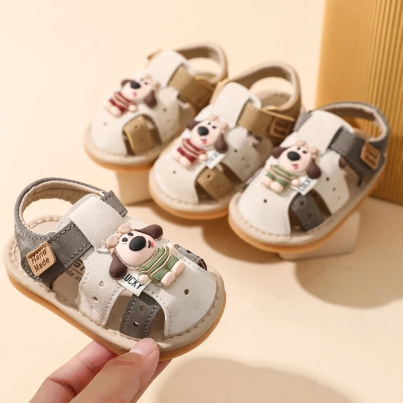 Baby Walking Sandals 2026 Summer New Child Soft Sole Called Shoe Casual Infants Young Children Aged 0-2 Outdoor Walking Sandals