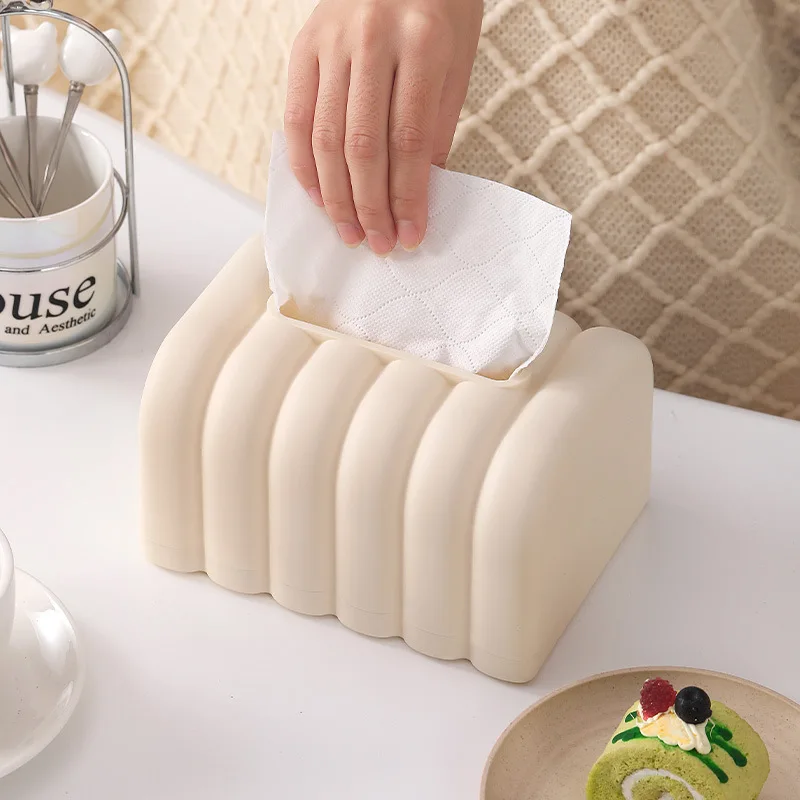 Tissue Box Internet Celebrity Licht Luxus Stil Tissue Halter Hause Wohnzimmer Tissue Box Rolle Papier Rohr Box Serviette Lagerung
