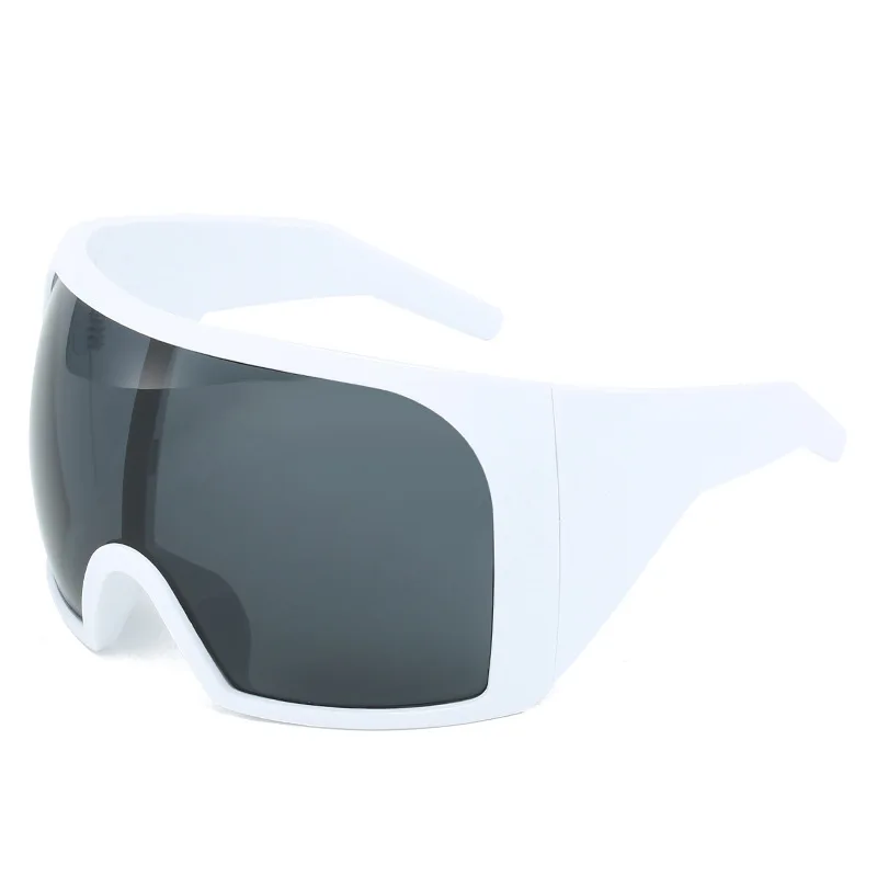 AliExpress PEISHI New Oversized Sunglasses Men Wrap Anti Wind Personal Large Shades Futuristic Fashion Future Shield Uv400 Cycling Glasses