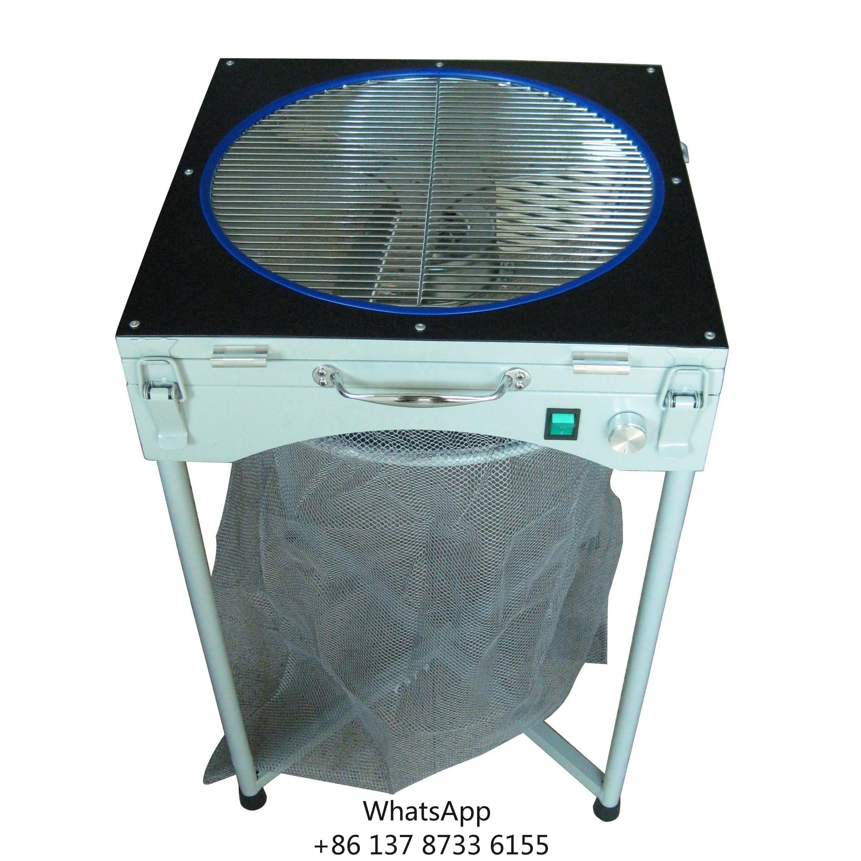 18-Inch Electric Motorized Standing Stainless Steel Triple Blade Hydroponic Tabletop Hemp Leaf Bud Trimmer Gearbox Core