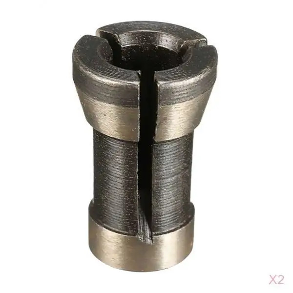 2Pcs 1/4'' Collet Chuck Trimming Engraving Machine Electric Router 2