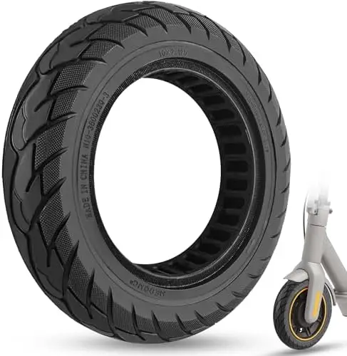 

Цельнолитая резиновая шина 10x2.125 для Gotrax G4 XR V2, Hiboy S2 Pro – черное колесо с защитой от проколов, 1 шт.