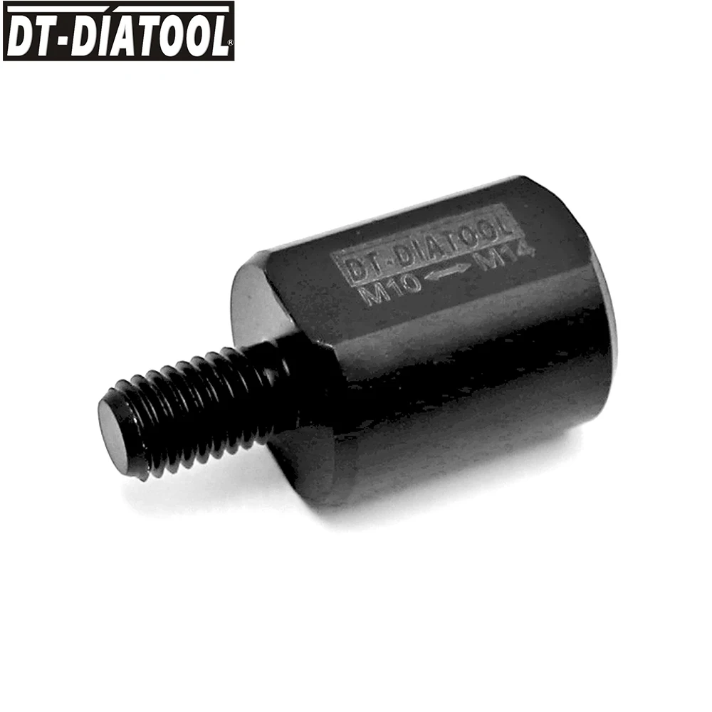 محول بتات لب ماسي بخيط مختلف ، محول عجلة طحن للمثقاب للإناث M14 إلى الذكور M10 ، 1.