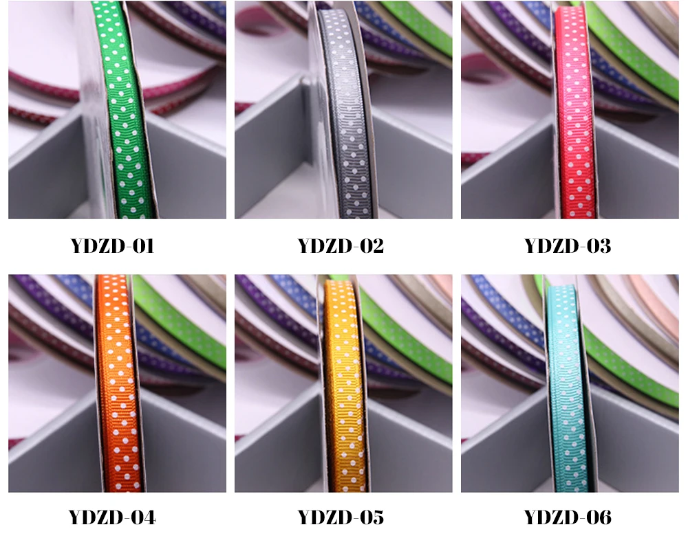 5 Yards 2022 neue gepunktete gerippte Bänder, zum Verpacken von DIY-Geschenken, Hochzeitsdekoration, handgefertigte Puppen, Basteln, 1 cm/0,39 Zoll Breite – Detail 14