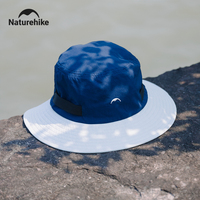 Naturehike Summer Fisherman Hat Sun Protection UPF50+ Waterproof Bucket Hat Camping Hiking Fishing Climbing Caps Big Brim Sunhat
