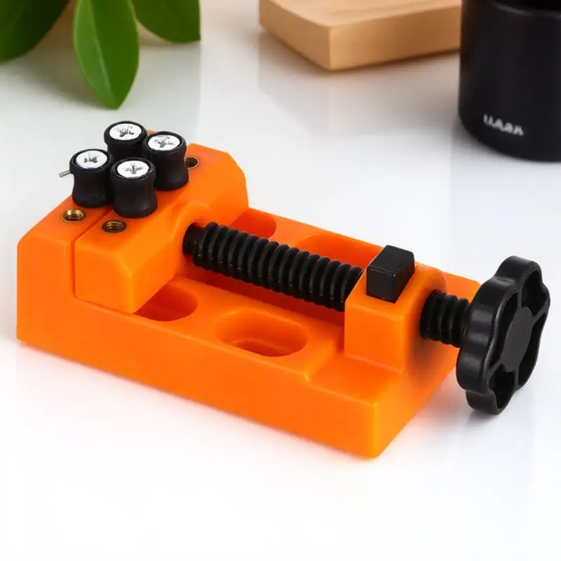 

Watch Movement Holder Adjustable Repair Clamp Tool Retaining Bracket Press Closer Remover Watchmaker Repair Tool Orange Black