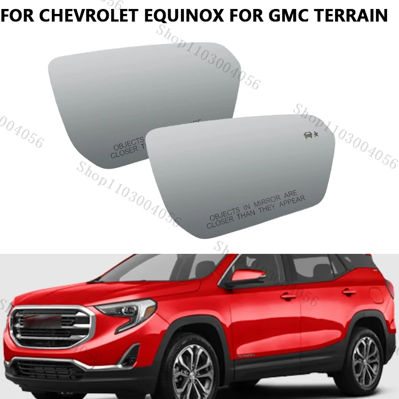 

For Chevrolet Equinox For GMC Terrain 2019-2022 US Version Car Side Mirror Glass Lens With Heating Blind Spot Door Mirror