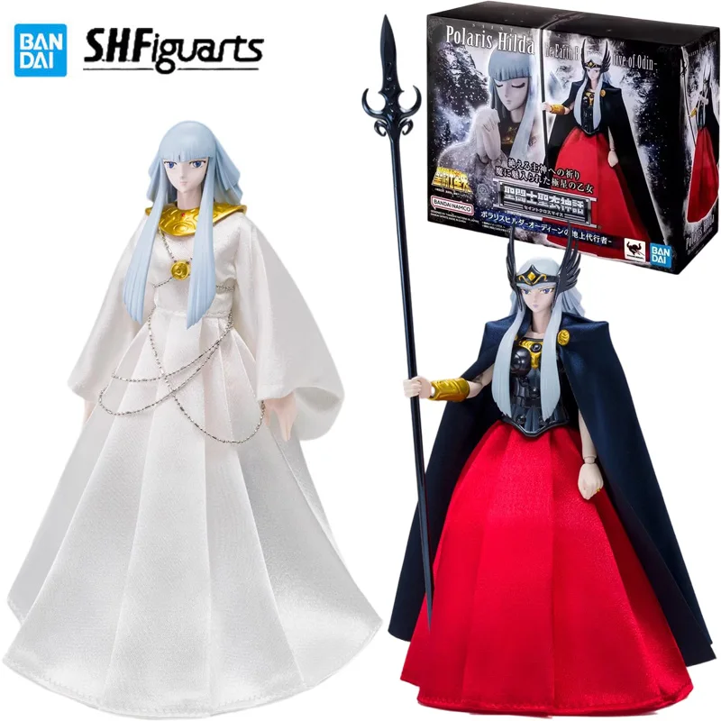 

Bandai Genuine Saint Cloth Myth Model Garage Kit SHF Series 16cm Polaris Hilda Anime Action Figure Toys for Boys Collectible Toy