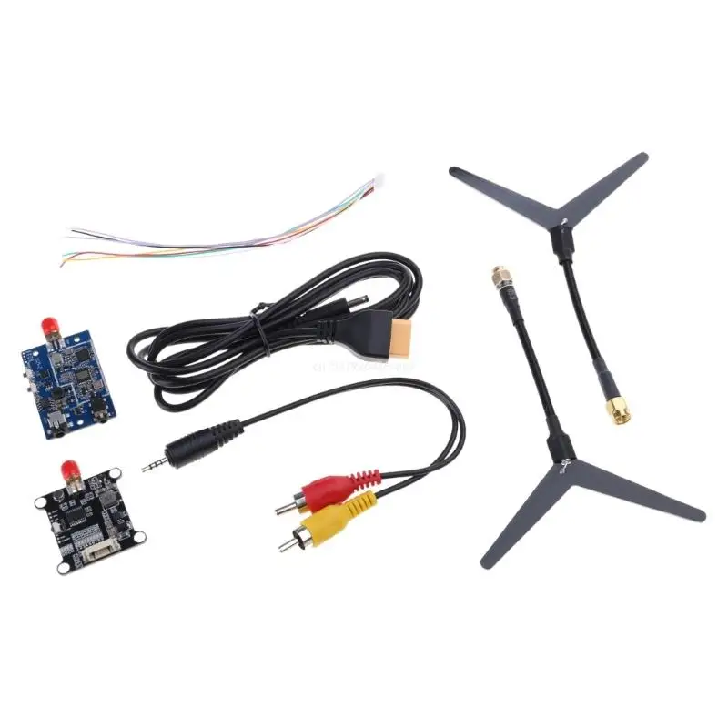 

9-Channel Images Transmission Module Board Video Transmitter VTX-1G3SE Receiver VRX-1G3-V2 with Antenna for Drones Dropship