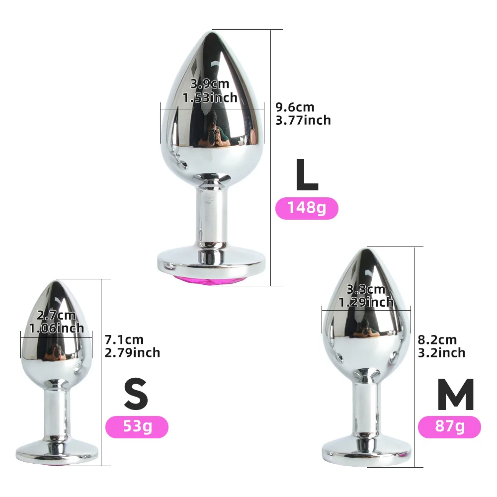 plug anal de diamante Sparkle main image 1