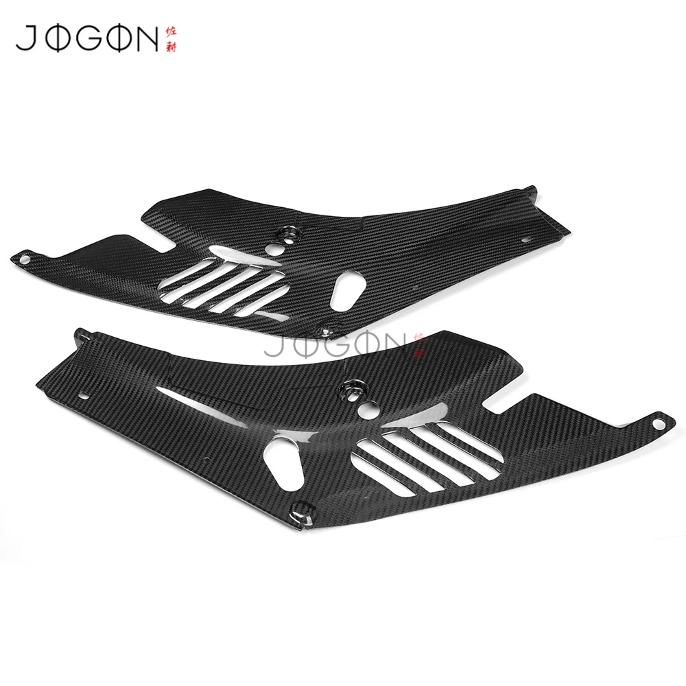 For BMW M3 G80 2020+ Real Carbon Fiber Engine Bay Side Panel Trim Exterior Accessories Replacement