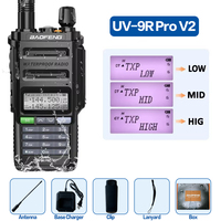 UV 9R Pro V2 Baofeng IP68 Waterproof Walkie Talkie Tri-Power Type-C Charger Dual Band Ham CB Radio Two Way Radio of UV 9R Plus