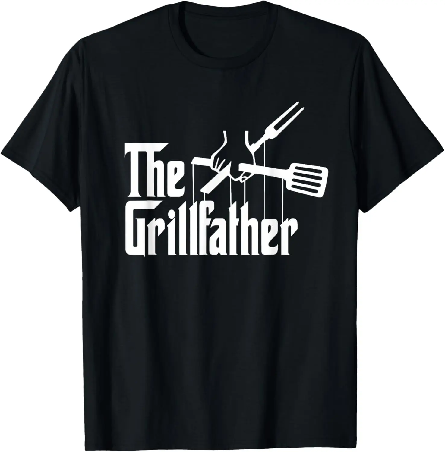 The Grillfather BBQ Grill & Smoker | Barbecue Chef T-Shirt T-Shirt