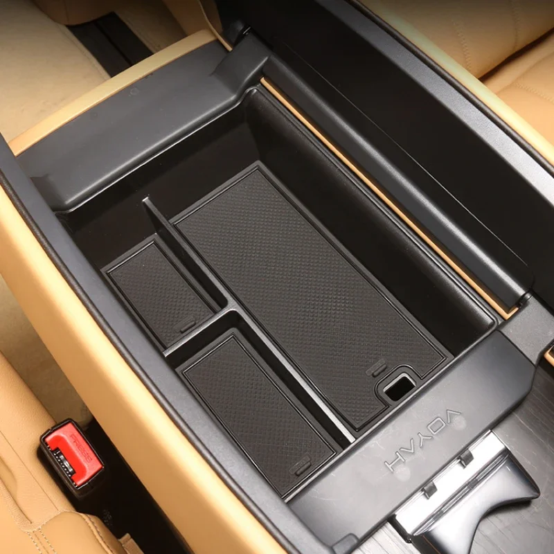 For Lantu Voyage Dedicated Center Console Lower Storage Box Dustproof and Waterproof Modification Dedicated Car Accessories