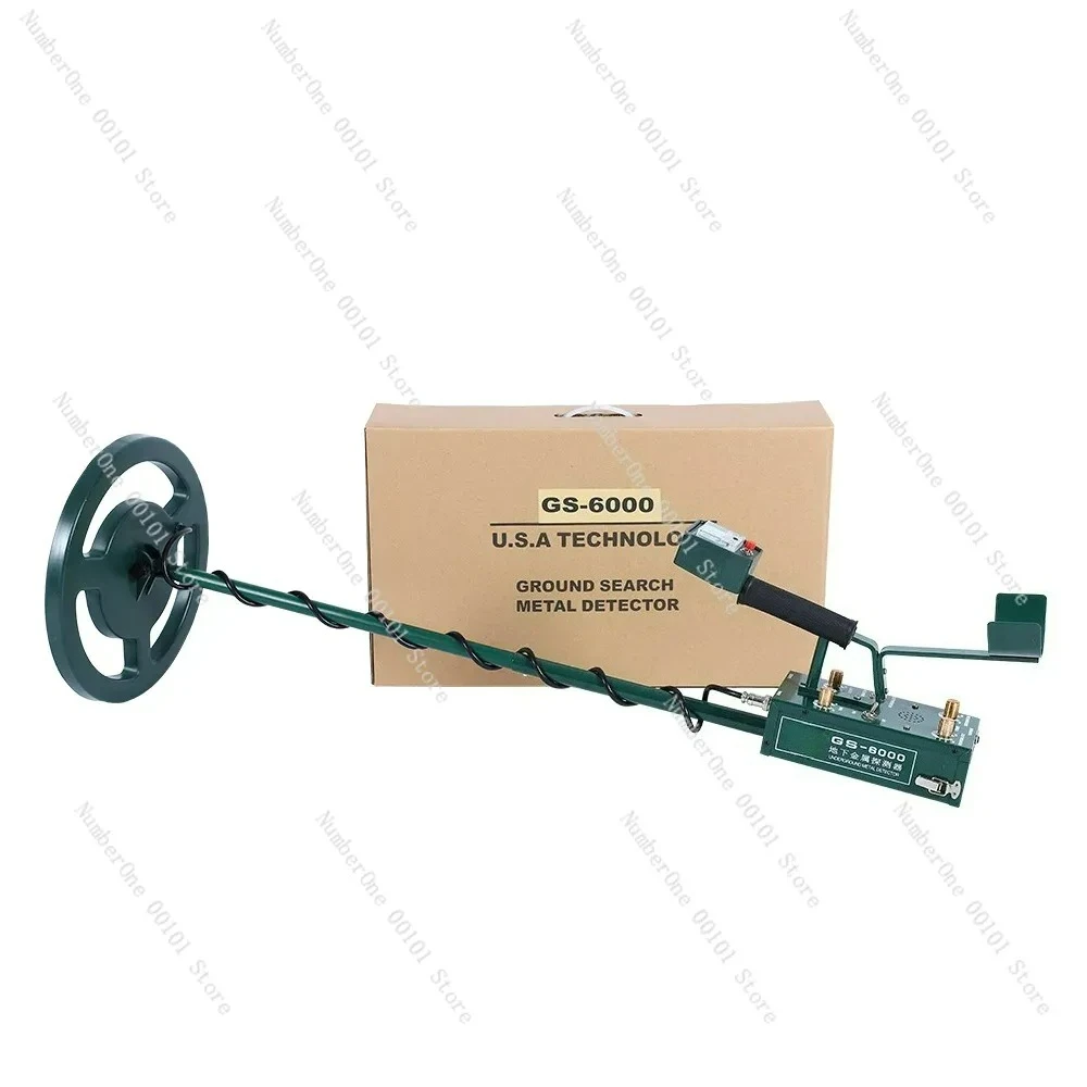 

Металлоискатель GS6000, водонепроницаемый подземный металлоискатель, охота за сокровищами, может обнаруживать подземную глубину 8,5 см
