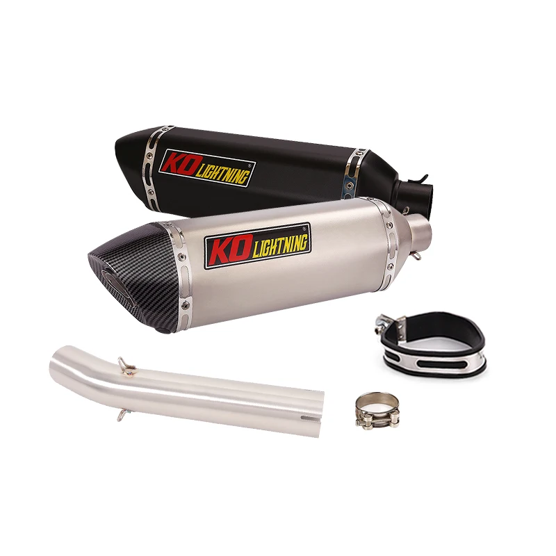 

For Honda CB1300 2003-2015 Exhaust Pipe System Motorcycle Exhaust Mid Connect Tube Slip On 51mm Muffler Escape With DB Killer