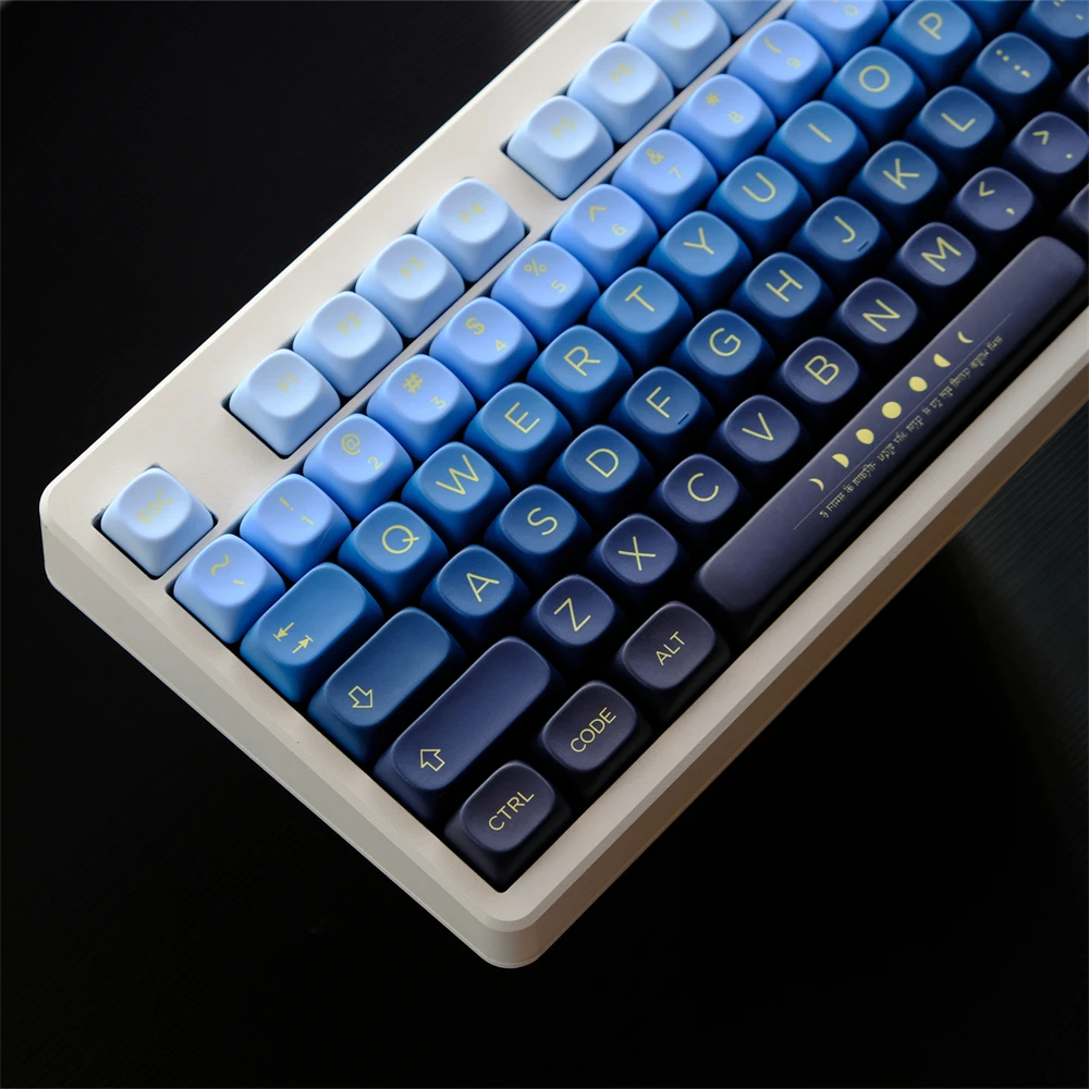 Imagem -06 - Cow Pasture Pbt Keycap para Gaming Teclado Mecânico mx Switch Perfil Dye Sublimação Moa Key Caps 129 Chaves