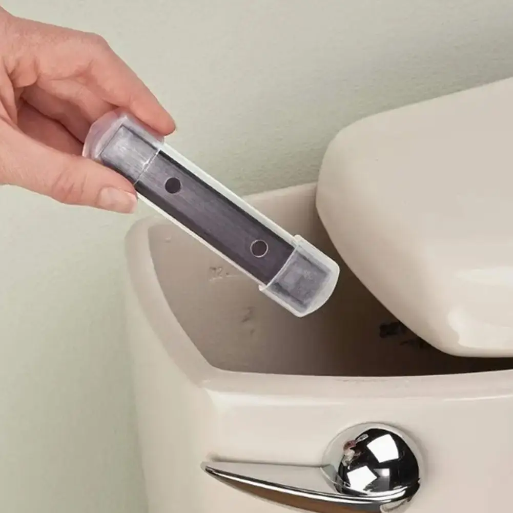 Toilet Magnet PC Plastic Tube Square Packaging Tube Cleaning Product Does Not Require Replacement and Is Durable Practical Tools