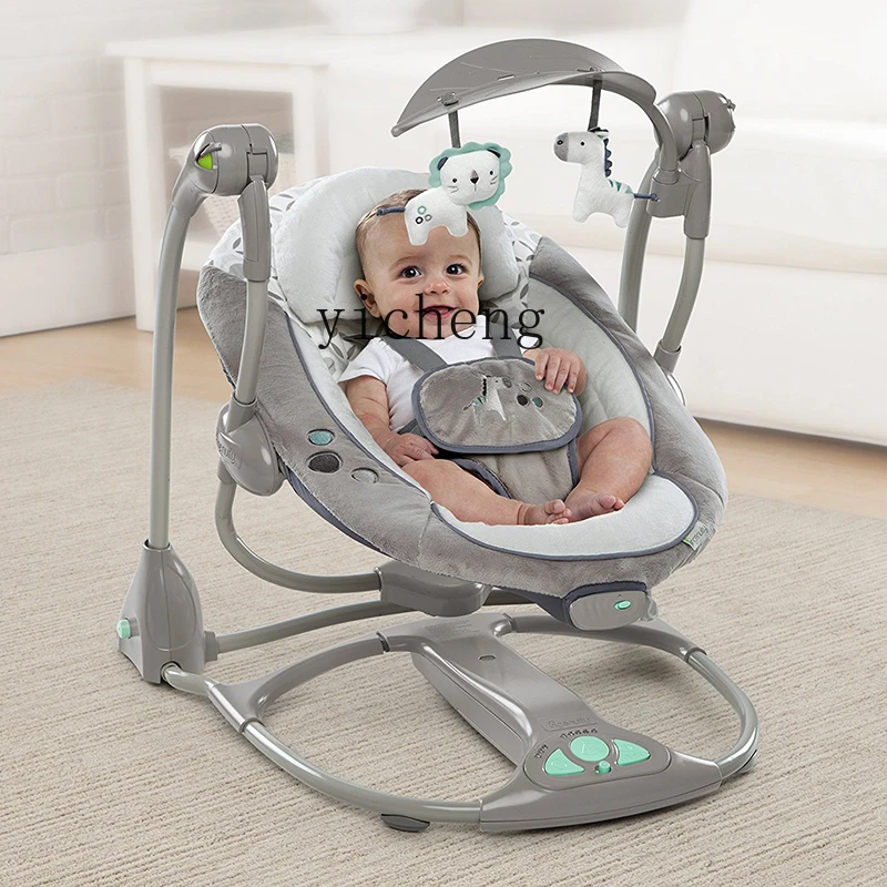 Tqh-Berceau Électrique Intelligent pour Bébé, Chaise Confortable pour Nouveau-né, Produit King in Cove, 4,3