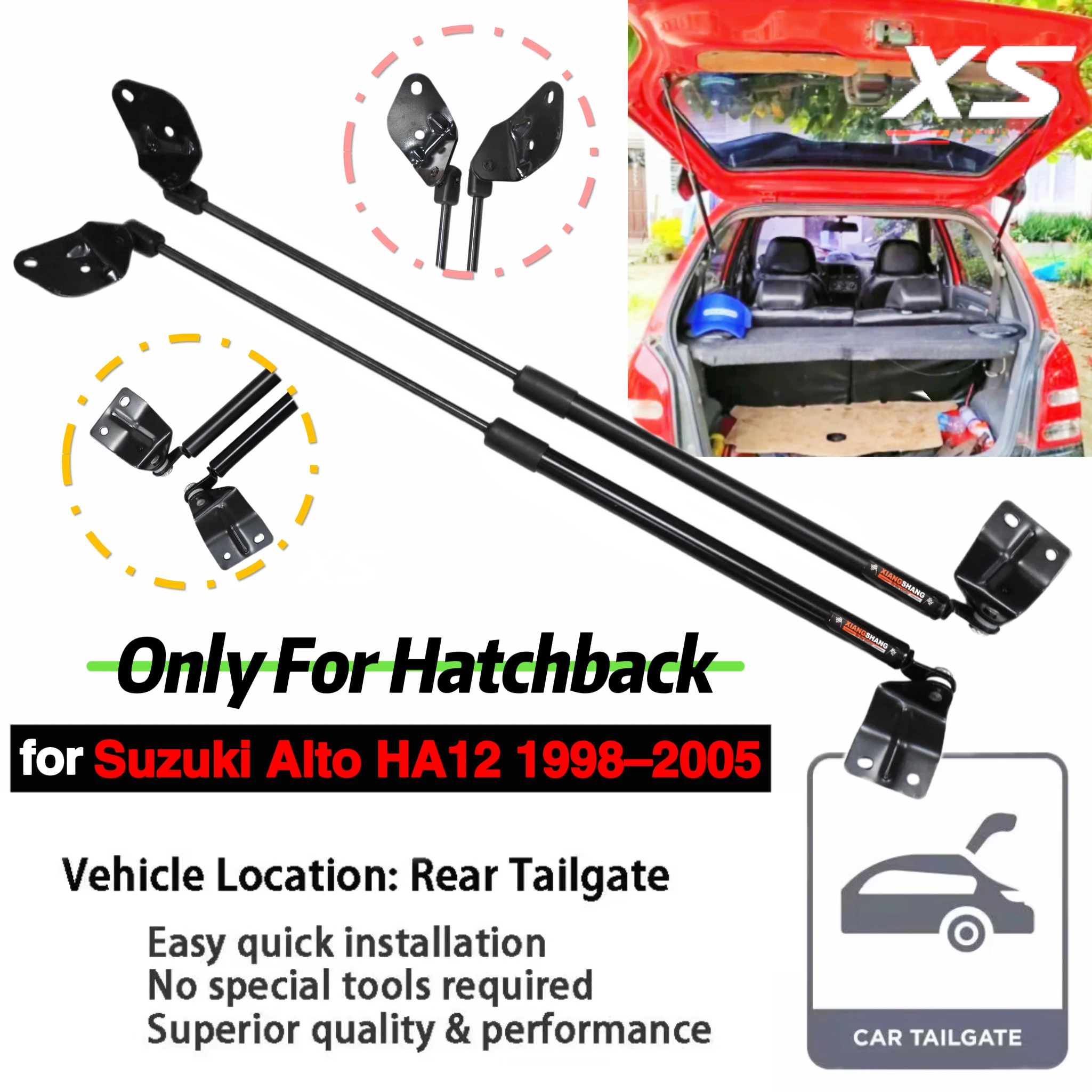 

Задние стойки задней двери для Maruti Suzuki Alto HA12 1998-2005 хэтчбек Mazda Carol подъемник багажника поддерживает амортизаторы демпфер пружинная штанга