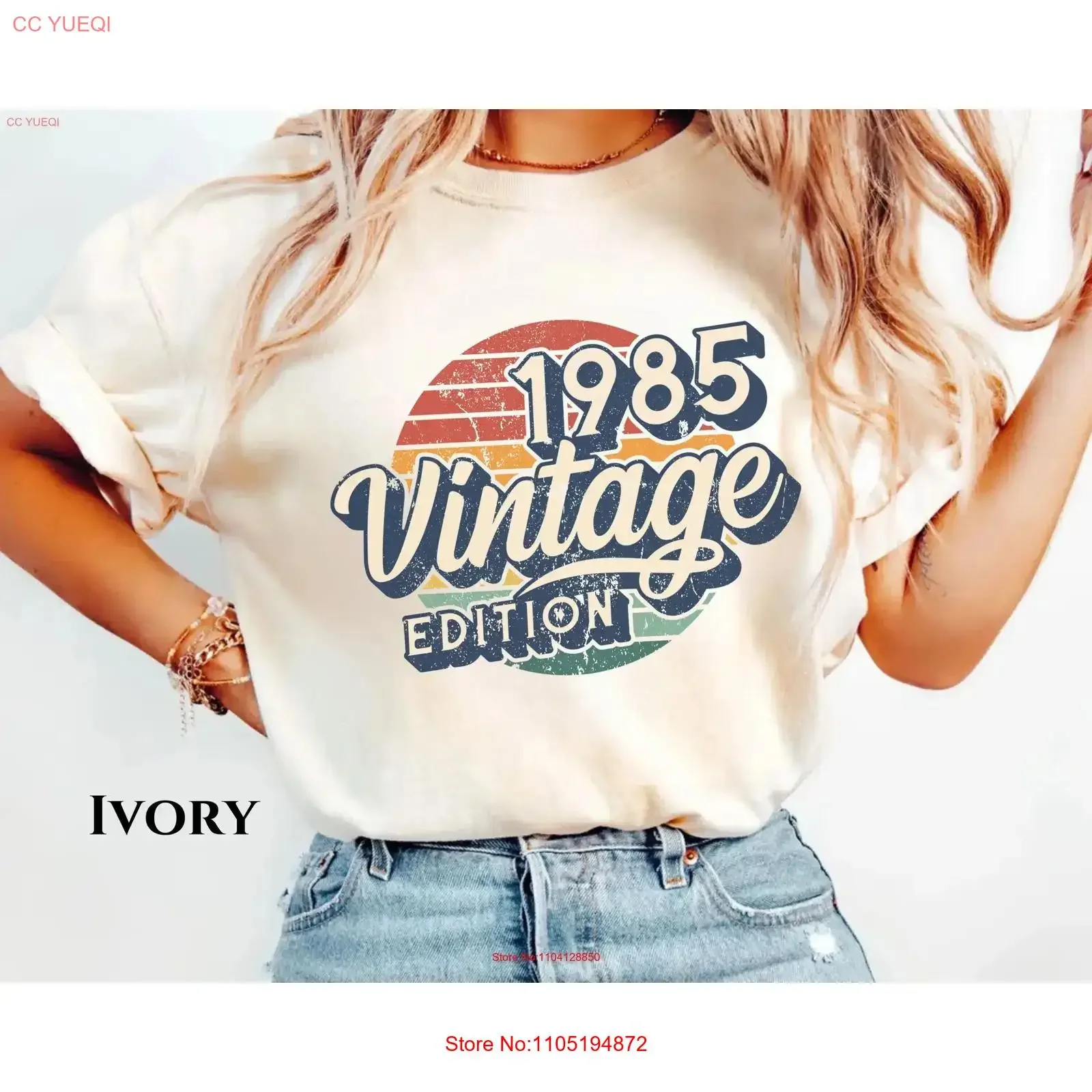 

40th Birthday Comfort Color T Shirt Milestone Bday Vintage Forties For Her Or Him 40 Years Old Mom Outfit vintage Washed Soft